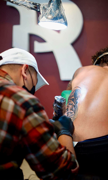 RAD Tattoo artist